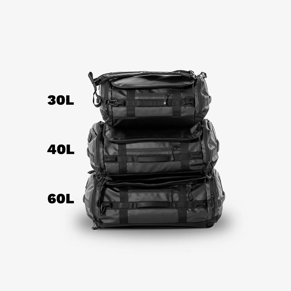 CARRYALL Duffel 40L in Black - Image 9