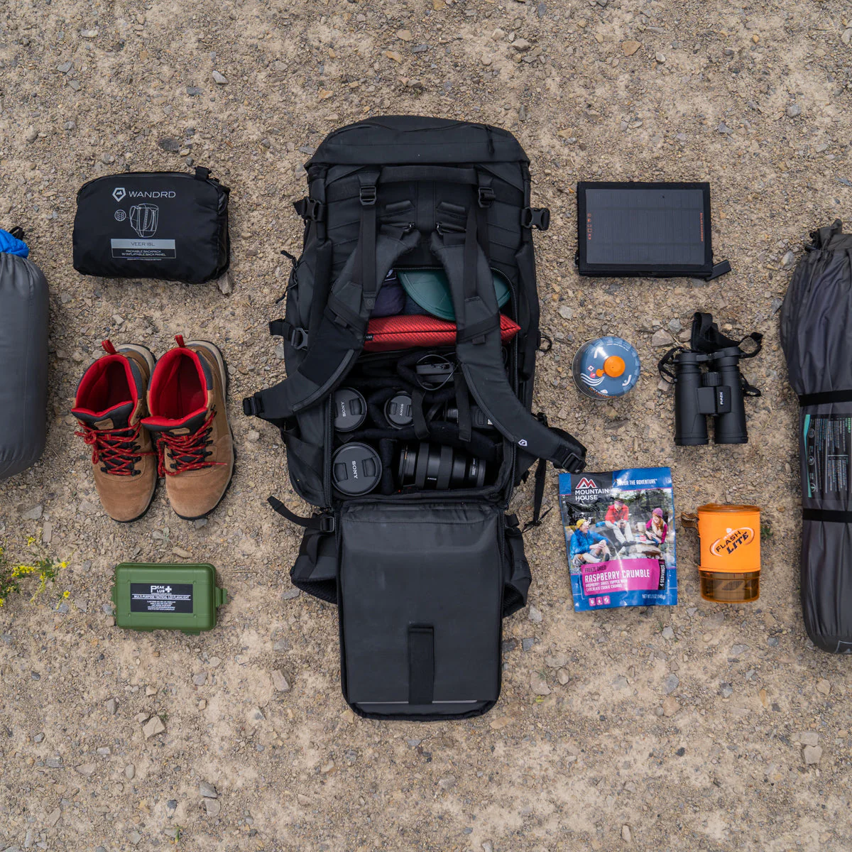 FERNWEH Backpacking Bag S/M in Black - Image 6