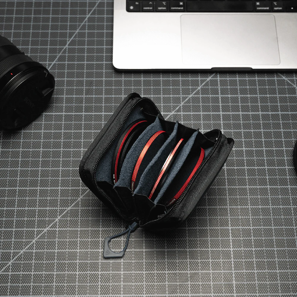 Lens Filter Case in Aegean Blue - Image 4