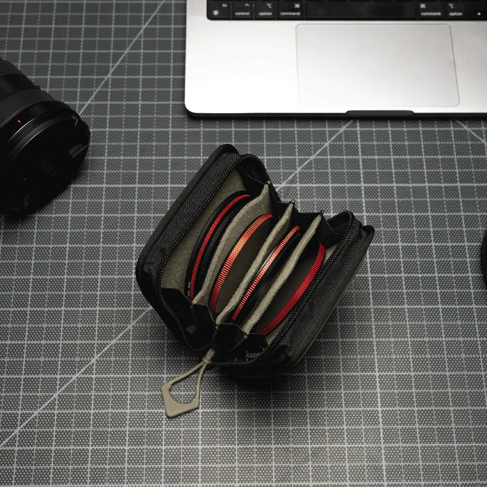 Lens Filter Case in Yuma Tan - Image 4