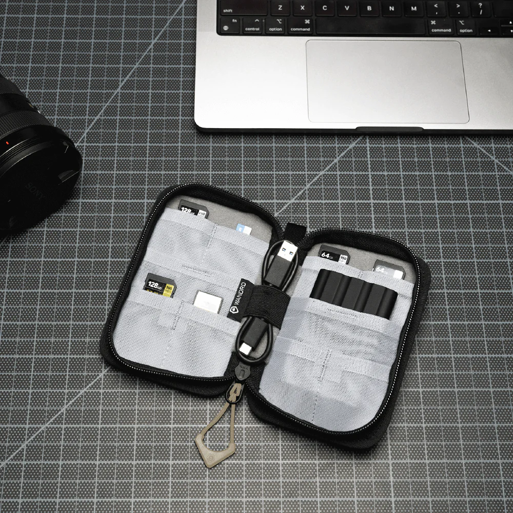Memory Card Case in Yuma Tan - Image 4