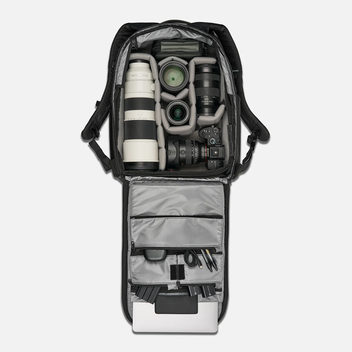 PRVKE Pocket 31L In Black - Image 6