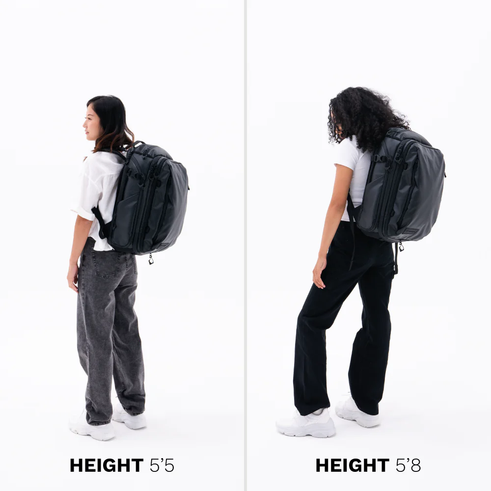 TRANSIT Travel Backpack 35L in Black - Image 11