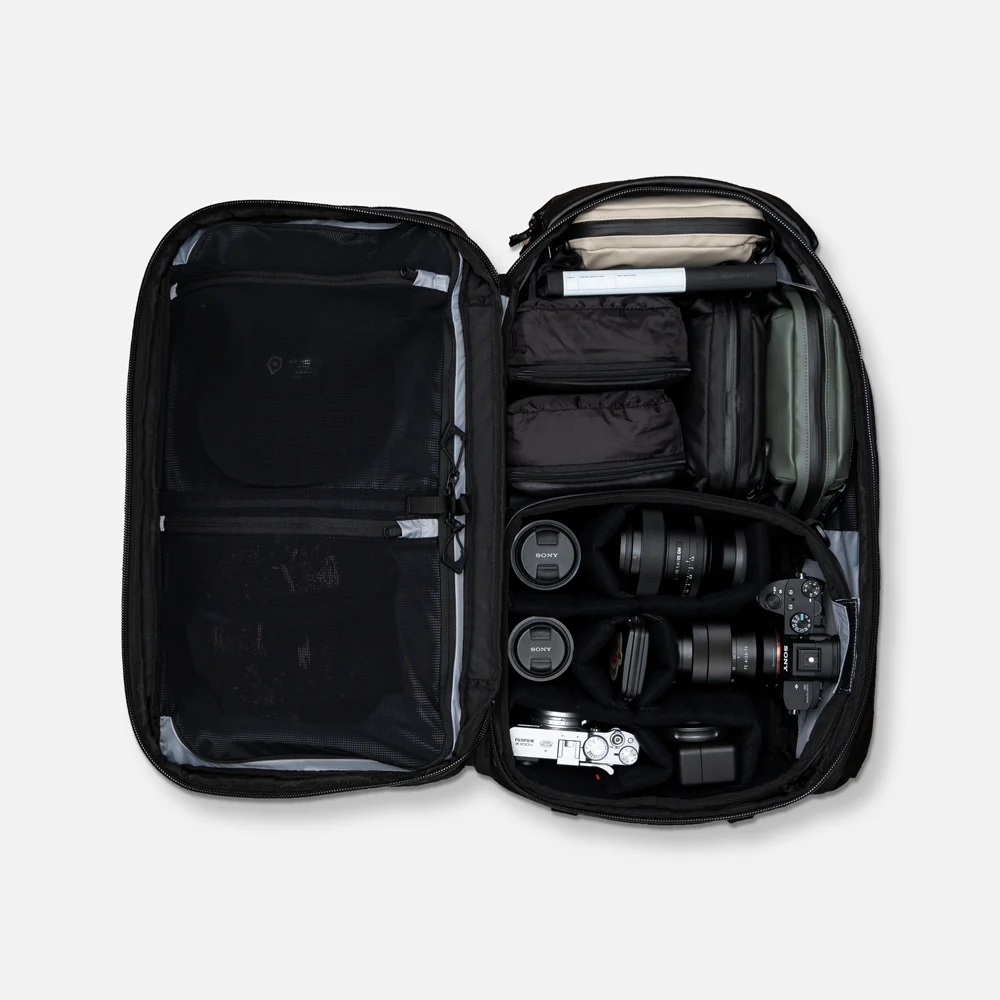 TRANSIT Travel Backpack 45L in Black - Image 7