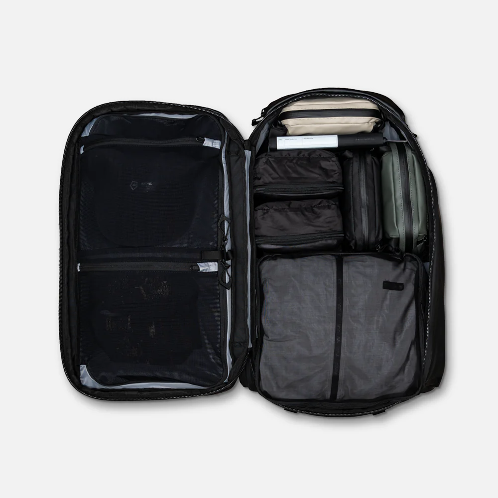 TRANSIT Travel Backpack 45L in Black - Image 8