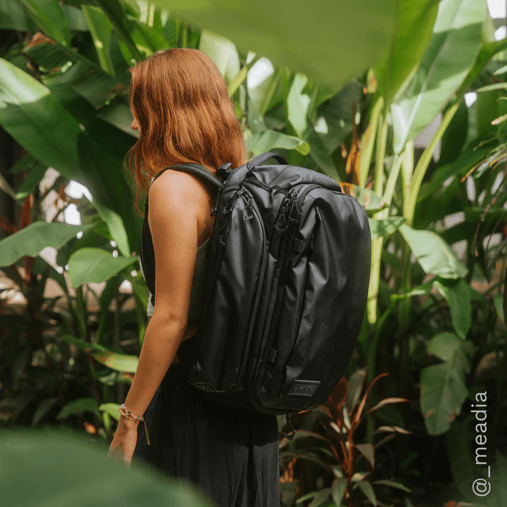 TRANSIT Travel Backpack 35L in Black - Image 5